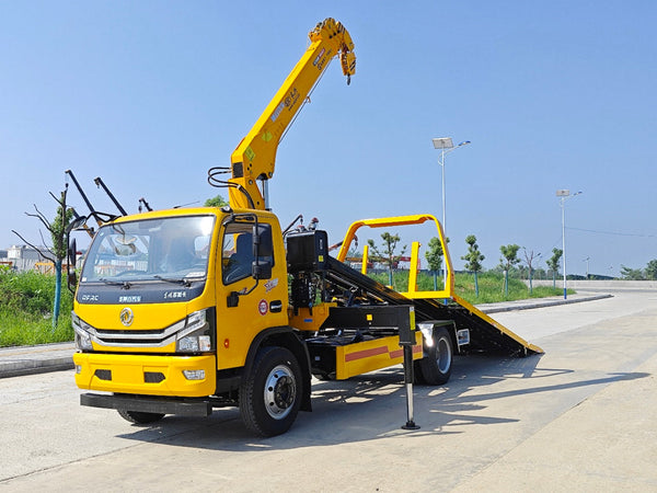 DongFeng 6T Wrecker Truck with Crane