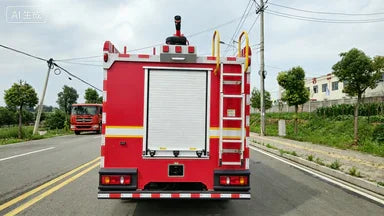 Dongfeng 4×4 5m³ Water Tank Fire Truck For Sale