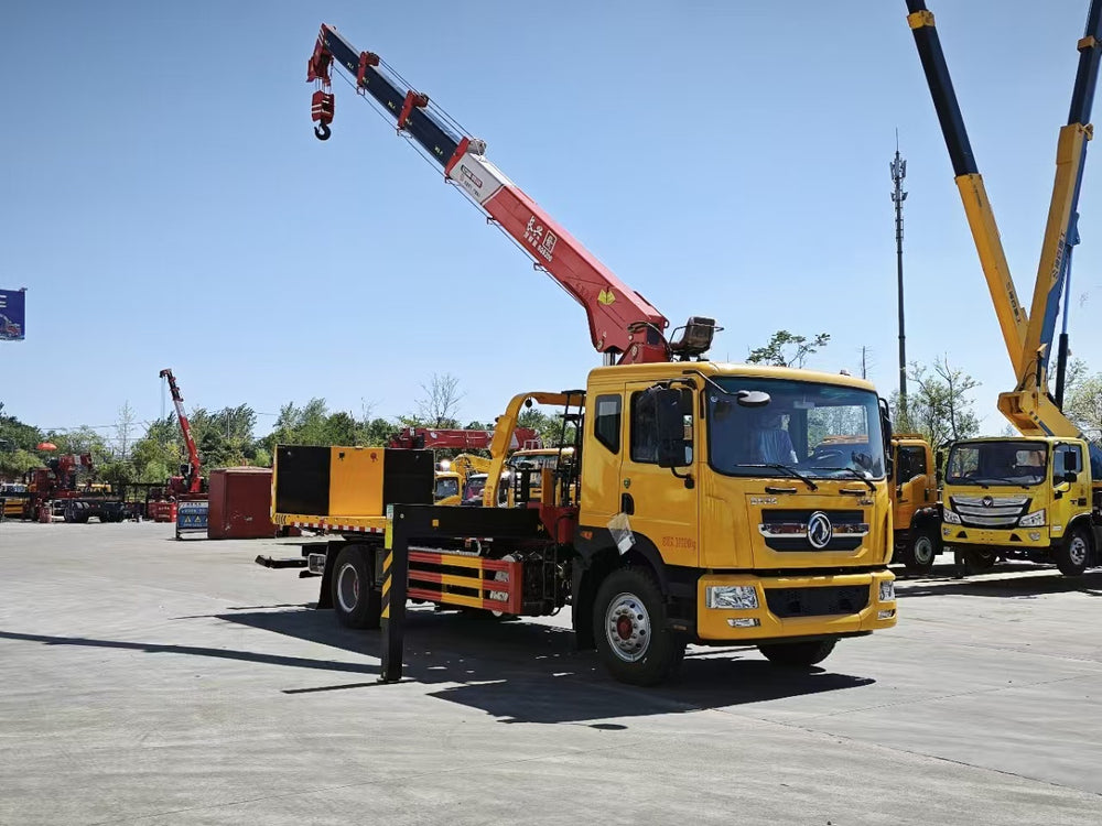 Dongfeng D9 Wrecker Truck with Crane & Flatbed