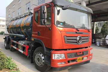 Dongfeng Huashen T5 220 HP 15.5 m³ Tank Truck for Corrosive Goods