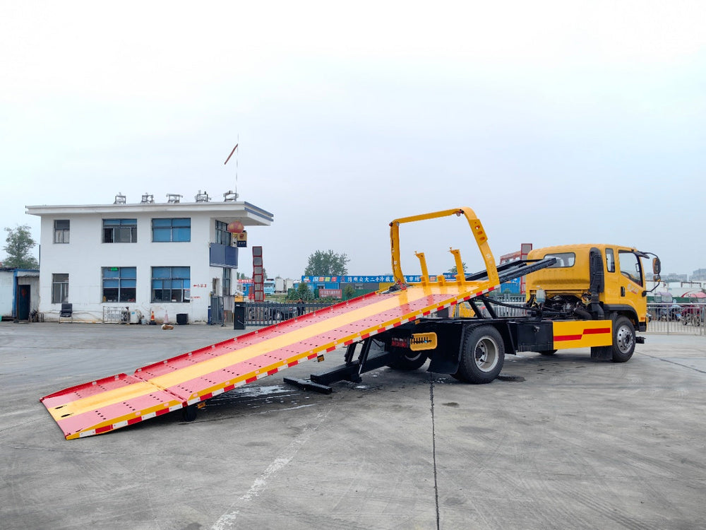 FAW 6T 1+2 Wrecker Truck For Sale