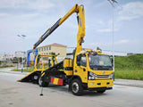 Dongfeng Wrecker Truck with Folding Arm Crane