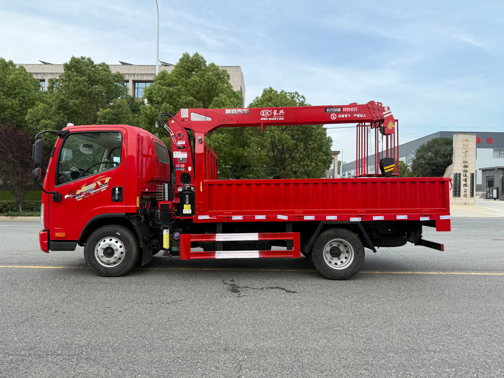 FAW 150HP 4T Telescopic Boom Crane For Sale