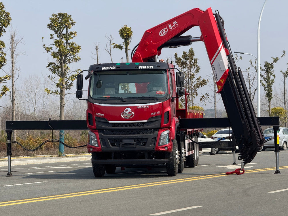 DongFeng 8T 350HP Knuckle Boom Crane