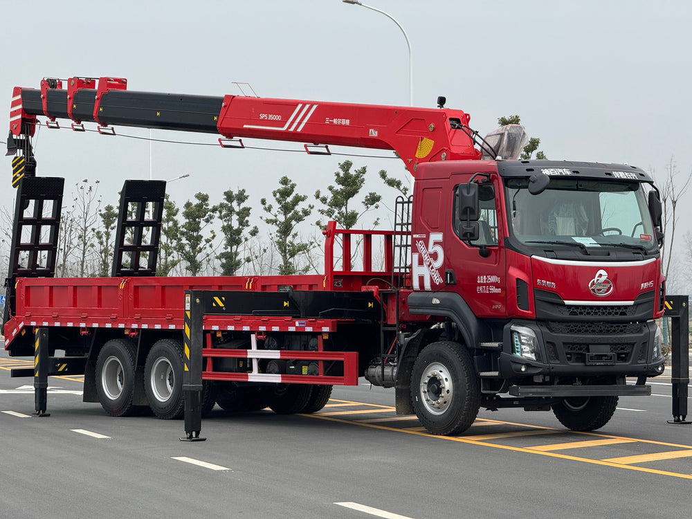 DongFeng 6×4 Palfinger Telescopic Boom Crane For Sale