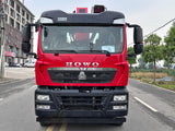 HOWO TX 6x4 Mountain Edition Crane Truck | 14-Ton 5-Section Boom | 8.4m Cargo Box | 320HP For Sale