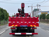 HOWO TX 6x4 Mountain Edition Crane Truck | 14-Ton 5-Section Boom | 8.4m Cargo Box | 320HP For Sale