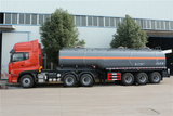 Model CLW9401GFW Tank Semi-Trailer for Corrosive Goods Transportation