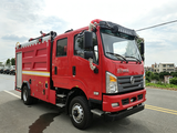 Dongfeng 4×4 5m³ Water Tank Fire Truck For Sale