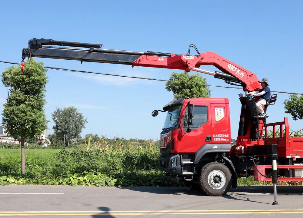DongFeng 6×4 16T Knuckle Boom Crane For Sale