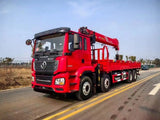 SHACMAN 8×4 Telescopic Boom Crane For Sale