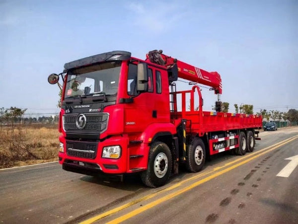 SHACMAN 8×4 Telescopic Boom Crane For Sale