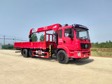DongFeng Telescopic Boom Crane with Lift Axle For Sale