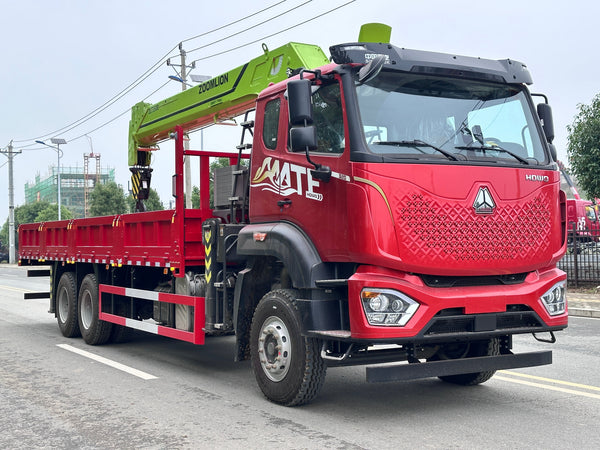 HOWO 6×4 ZOOMLION14T Telescopic Boom Crane