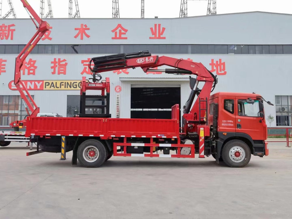 DongFeng E6  200HP Knuckle Boom Crane For Sale