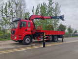 DongFeng Truck-mounted Grapple Crane with Tipper For Sale