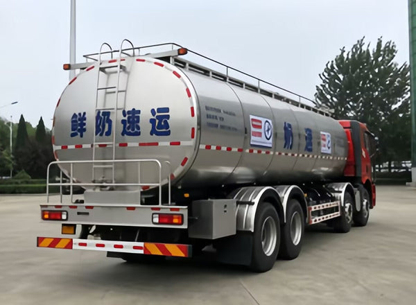 FAW J6P 8×4 Fresh Milk Transport Tanker