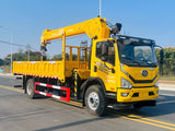 FAW 220HP  8-10T Telescopic Boom Crane  For Sale