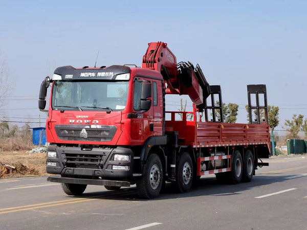 HOWO 350HP 10-40T Knuckle Boom Crane