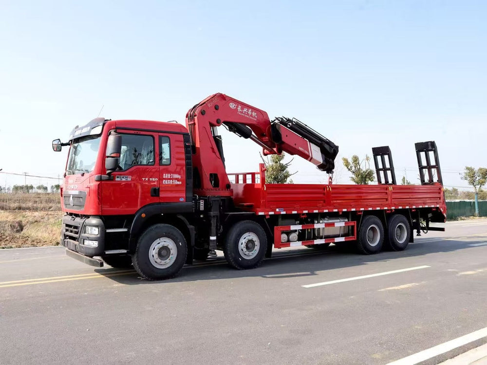 HOWO 350HP 10-40T Knuckle Boom Crane