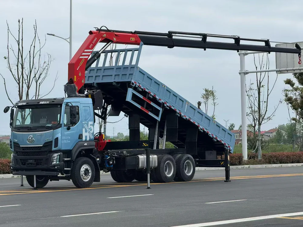 Dongfeng Liuzhou 16T Sany Folding Boom Crane Truck