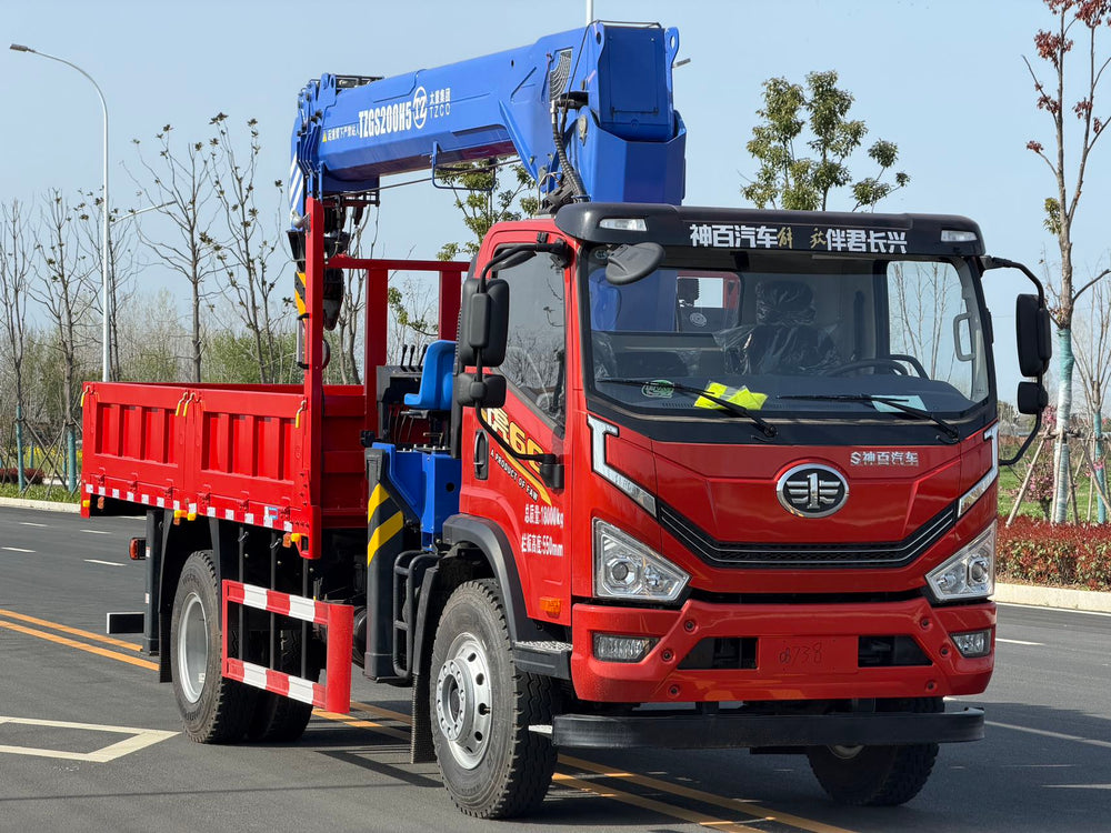 FAW 220HP 8-10T Telescopic Boom Crane