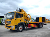 DongFeng 8T Wrecker Truck with Crane For Sale